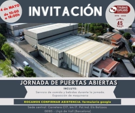 Jornada puertas abiertas 4 de mayo