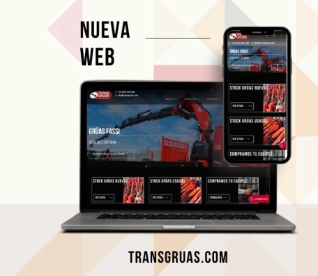 Nueva web transgruas