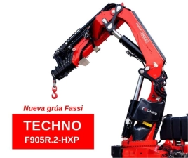 Fassi F905R-HXP Techno knuckle boom crane