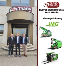 JMG Pick&Carry cranes new distributors