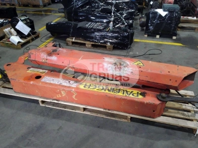 Booms for PK15002 crane