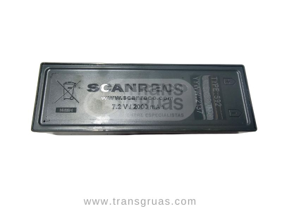 Scanreco radio remote control battery