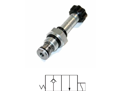 2 ways valves for cantilevers