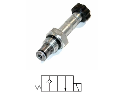 2 ways valves for cantilevers